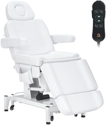 BarberPub Fully Electric Beauty Bed Salon Spa Chair