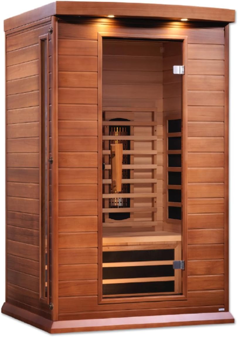 DYNAMIC SAUNAS MX-M206-01 2-Person Infrared Sauna with Spectrum Heating