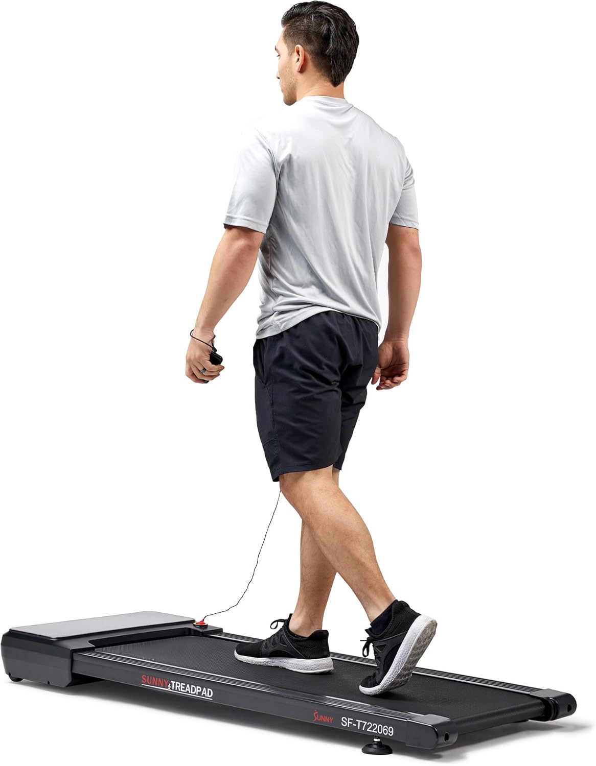 Sunny Health & Fitness Compact Walking & Jogging Pad Machine
