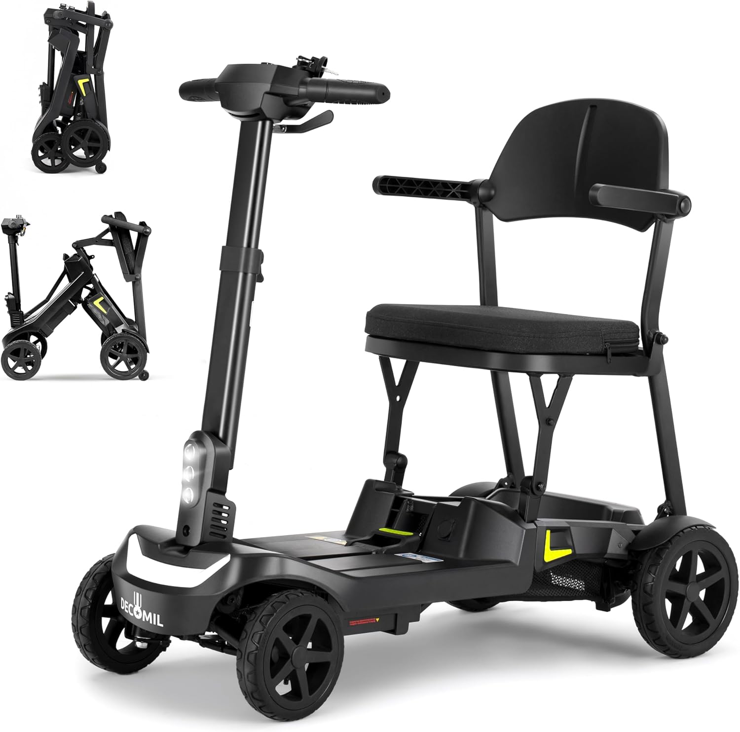 DECOMIL Lightweight Foldable Mobility Scooter