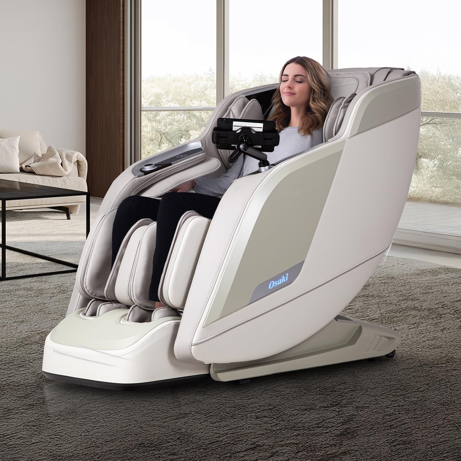 Osaki Vibe 4D Massage Mechanism With Automatic Body Scan and Deep Calf-Kneading Massage Chair