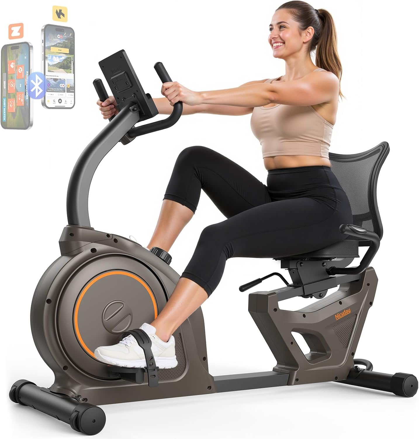 Niceday Recumbent Exercise Bike For Home