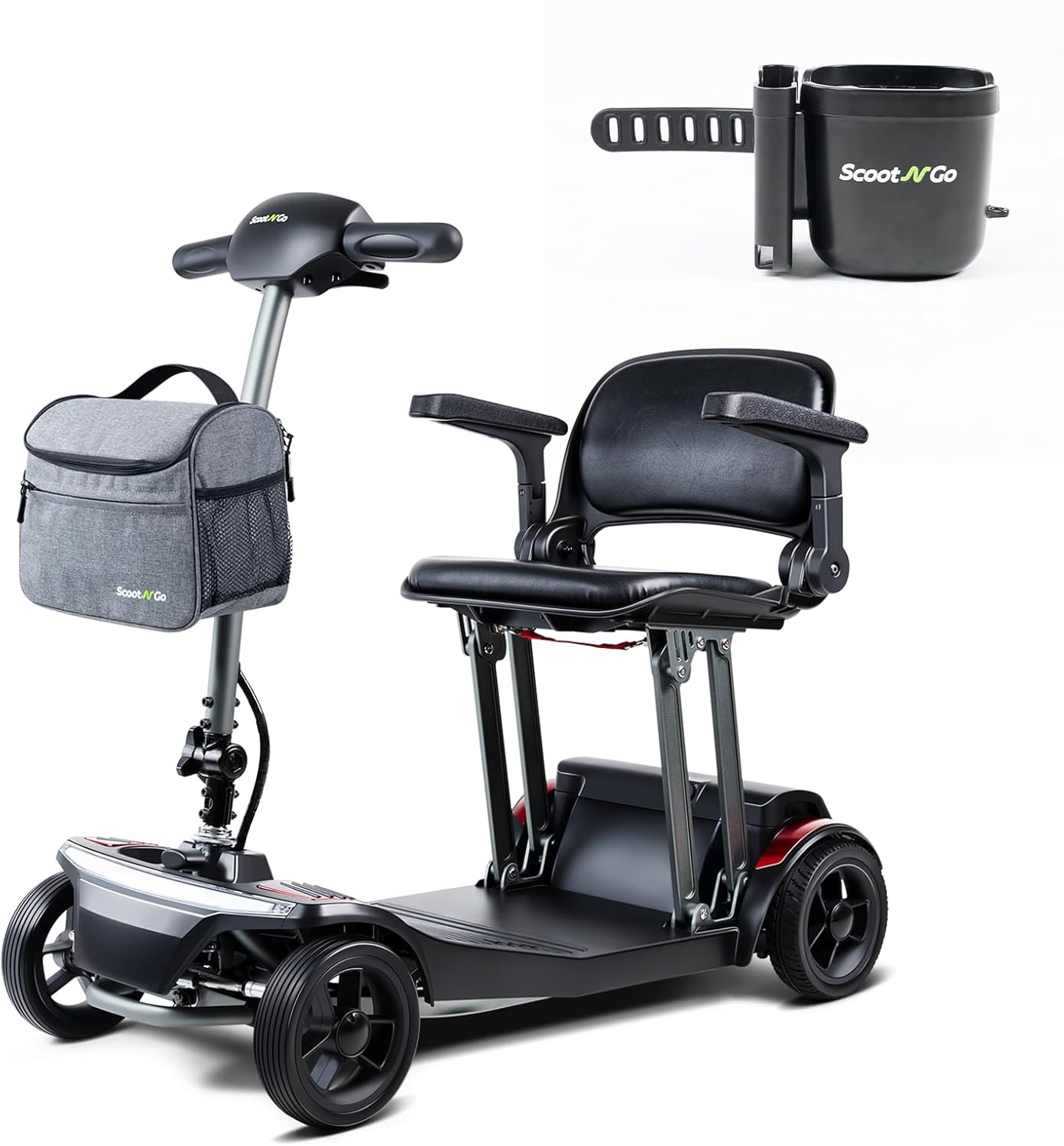 Scoot N Go Lightweight Foldable Mobility Scooter